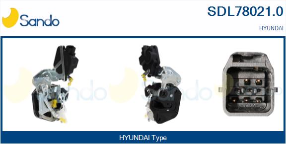 Serratura sport. SANDO SDL78021.0
