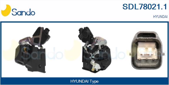 Serratura sport. SANDO SDL78021.1