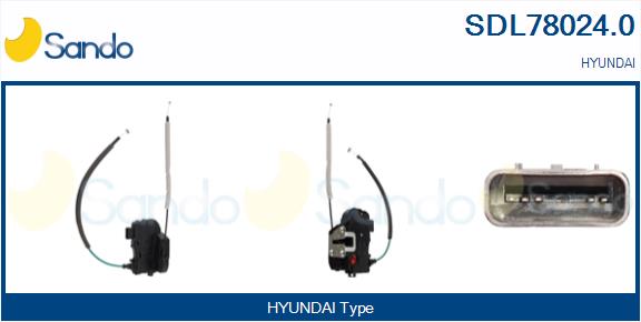 Serratura sport. SANDO SDL78024.0