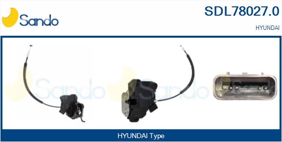 Serratura sport. SANDO SDL78027.0