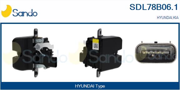 Serratura cofano post. SANDO SDL78B06.1