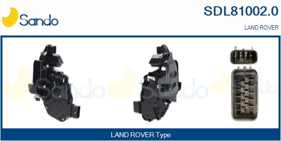 Serratura sport. SANDO SDL81002.0