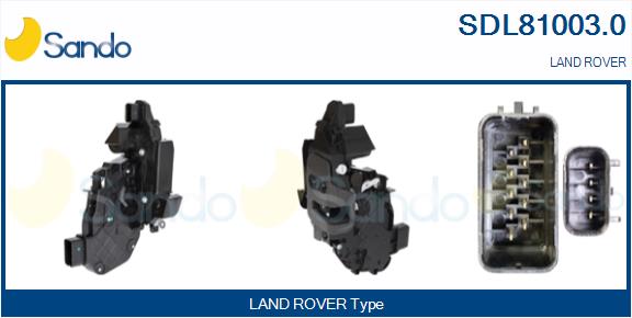 Serratura sport. SANDO SDL81003.0