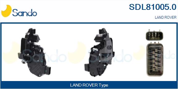 Serratura sport. SANDO SDL81005.0