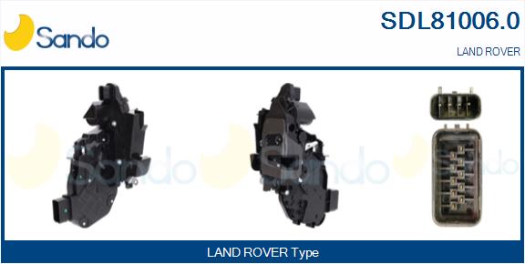 Serratura sport. SANDO SDL81006.0