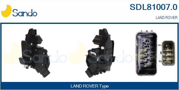 Serratura sport. SANDO SDL81007.0