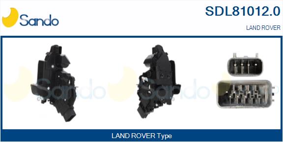 Serratura sport. SANDO SDL81012.0