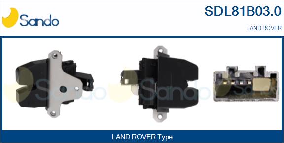 Serratura cofano post. SANDO SDL81B03.0