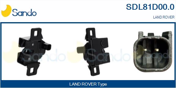 Serrat. cofano motore SANDO SDL81D00.0