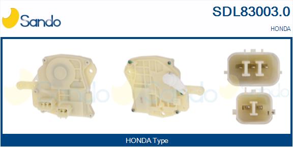 Serratura sport. SANDO SDL83003.0