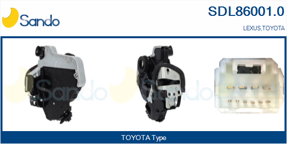Serratura sport. SANDO SDL86001.0