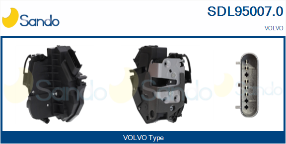 Serratura sport. SANDO SDL95007.0
