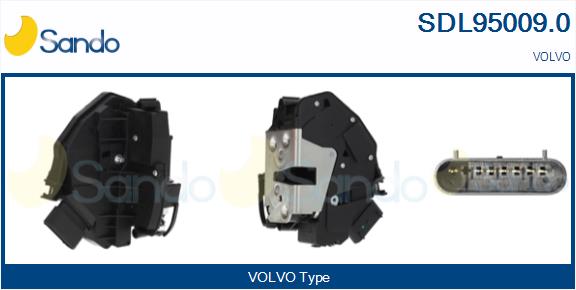 Serratura sport. SANDO SDL95009.0