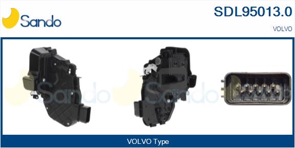 Serratura sport. SANDO SDL95013.0