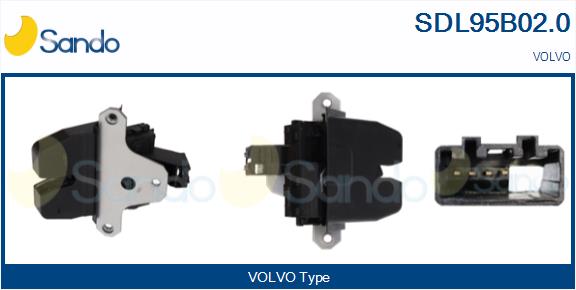Serratura cofano post. SANDO SDL95B02.0