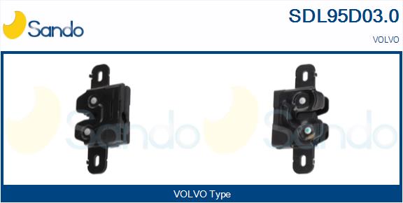 Serrat. cofano motore SANDO SDL95D03.0