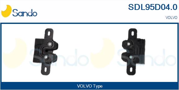 Serrat. cofano motore SANDO SDL95D04.0