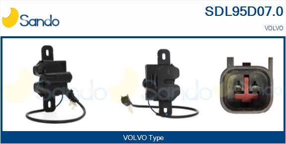 Serrat. cofano motore SANDO SDL95D07.0