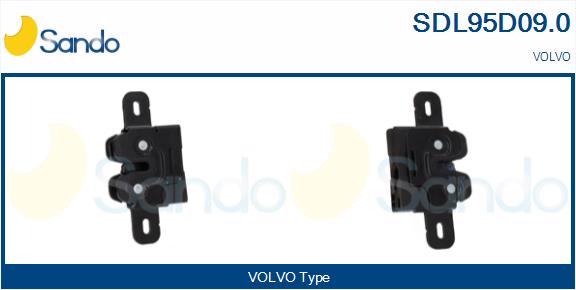 Serrat. cofano motore SANDO SDL95D09.0