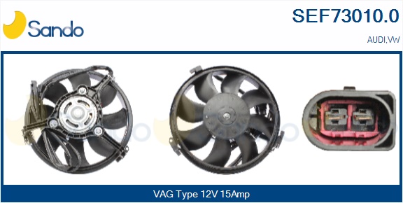 Elettromotore, ventola radiatore SANDO SEF73010.0