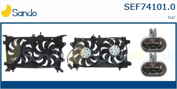 SANDO ELETTROVENTOLA FIAT