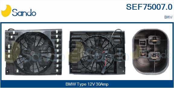 Elettromotore, ventola radiatore SANDO SEF75007.0