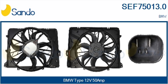 Elettromotore, ventola radiatore SANDO SEF75013.0