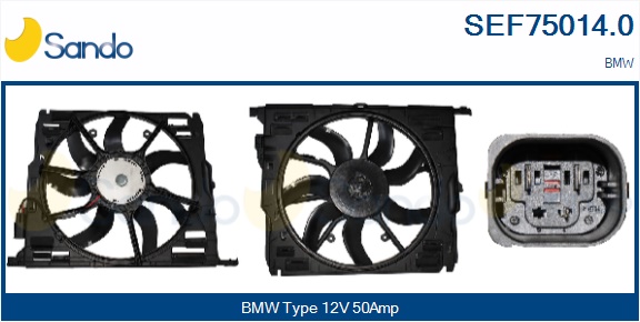 Elettromotore, ventola radiatore SANDO SEF75014.0
