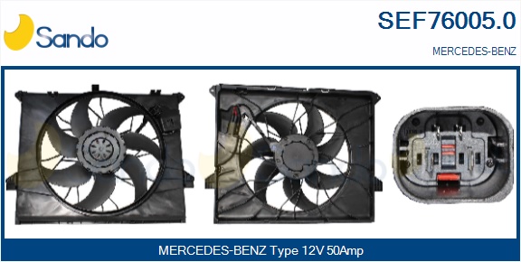 Elettromotore, ventola radiatore SANDO SEF76005.0