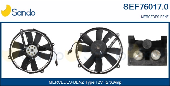 Elettromotore, ventola radiatore SANDO SEF76017.0
