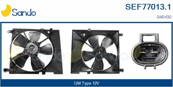 Elettromotore, ventola radiatore SANDO SEF77013.1