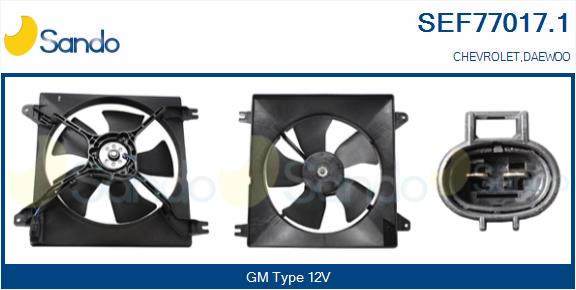 Elettromotore, ventola radiatore SANDO SEF77017.1