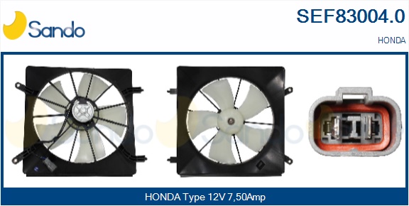 Elettromotore, ventola radiatore SANDO SEF83004.0
