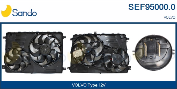 Elettromotore, ventola radiatore SANDO SEF95000.0