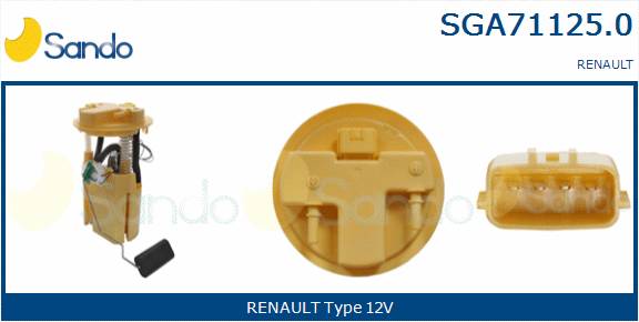 SANDO POMPA CARBURANTE CESTELLO