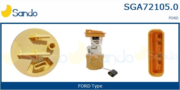  GRUPPO POMPA CARB. FORD-VOLVO-SAAB