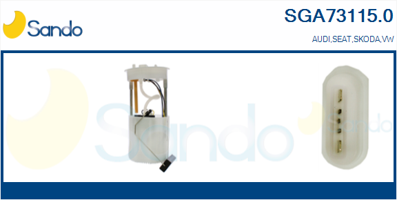 Imp. alimentazione carburante SANDO SGA73115.0