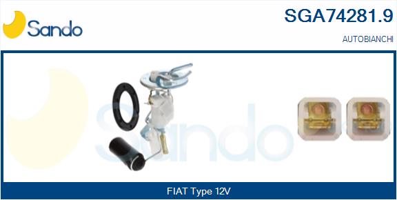 Sensore, livello carburante SANDO SGA74281.9