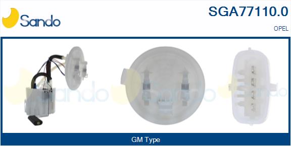 Imp. alimentazione carburante SANDO SGA77110.0