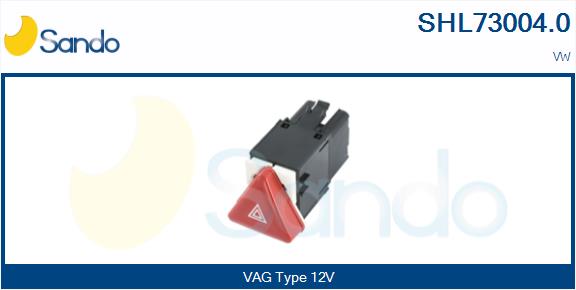 Interruttore, lampeggiatore d'emergenza SANDO SHL73004.0