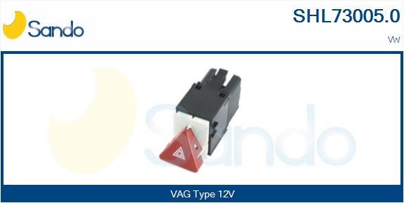 Interruttore, lampeggiatore d'emergenza SANDO SHL73005.0