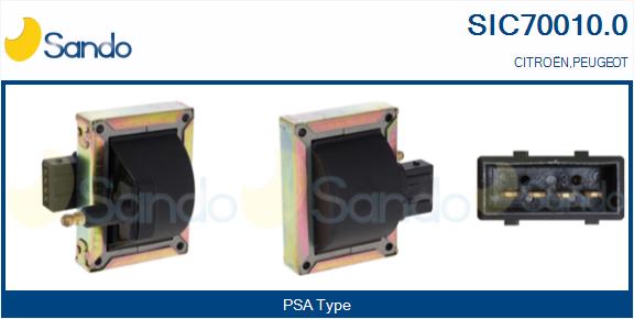 Bobina d'accensione SANDO SIC70010.0