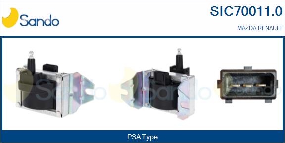 Bobina d'accensione SANDO SIC70011.0