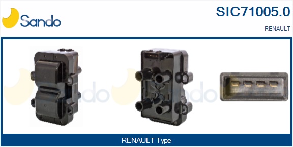 Bobina d'accensione SANDO SIC71005.0