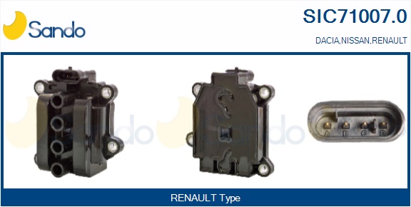 Bobina d'accensione SANDO SIC71007.0