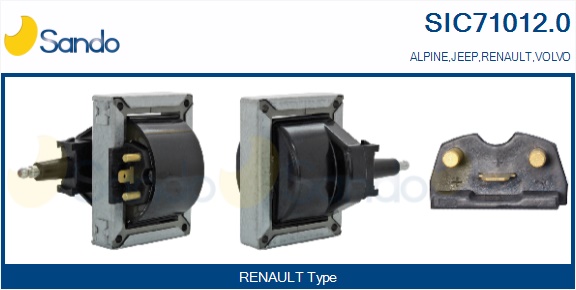 Bobina d'accensione SANDO SIC71012.0