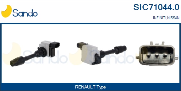 Bobina d'accensione SANDO SIC71044.0