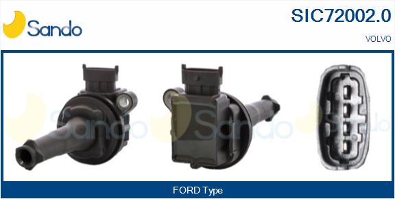 Bobina d'accensione SANDO SIC72002.0