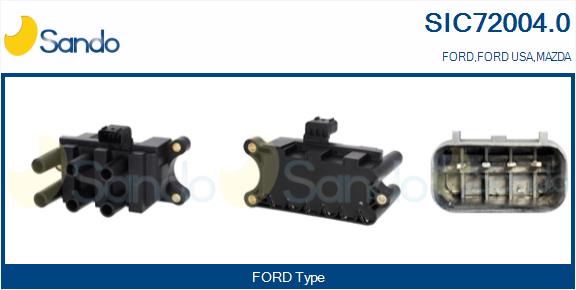 Bobina d'accensione SANDO SIC72004.0