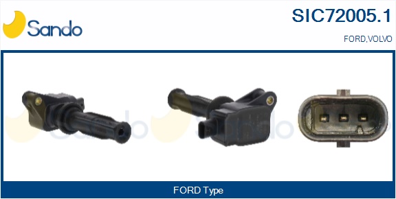 Bobina d'accensione SANDO SIC72005.1